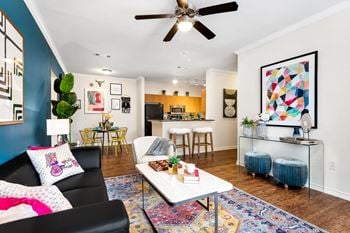 The heritage model living room